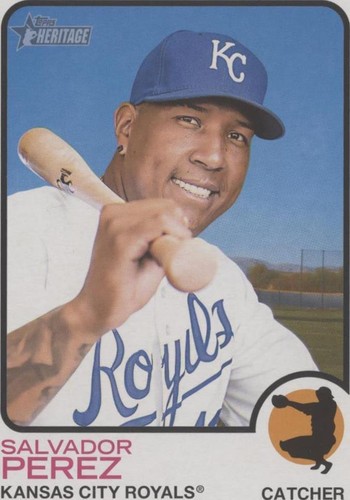 2022 Topps Heritage - Salvador Perez #OB-SP