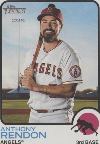 2022 Topps Heritage High Number - Anthony Rendon #OB-AR