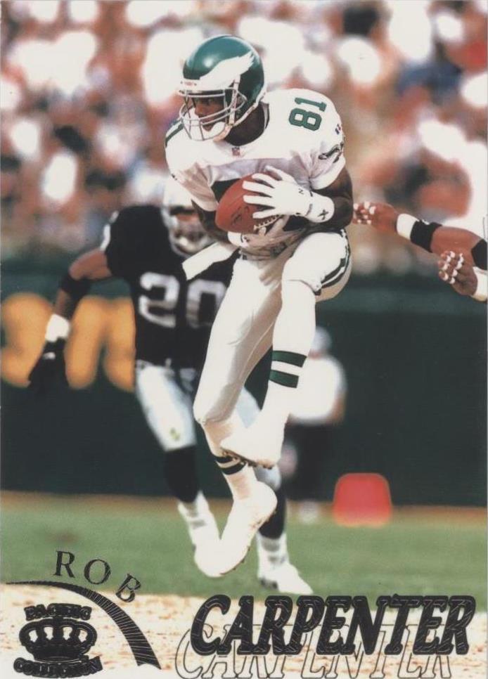 1996 Pacific Pure NFL Gridiron Rob Carpenter #87
