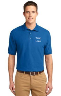 3 High Quality Custom Your Logo Embroidered Polo Shirts. Free Logo Setup. QAF29