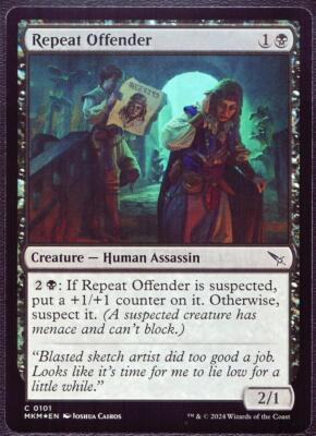 Repeat Offender - 101 Foil MTG MKM