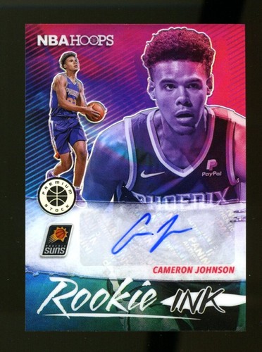 その他 Cameron Johnson rookie auto RC 2019-20 NBA Hoops Premium Stock Rookie Ink CAMERON JOHNSON