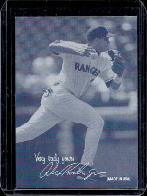 2004 Leaf Alex Rodriguez Exhibits 1939 Very Truly Yours Left Second Edition #3