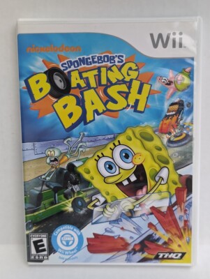 SpongeBob's Boating Bash   Nintendo Wii / wii u Complete Tested Works