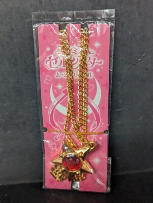 SAILOR MOON CRYSTAL USAGI TSUKINO RIBBON Sebon Star Premium Necklace Charm Japan