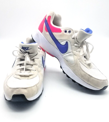 Nike Air Icarus 819860 101 White Lapis Cherry Mens Sz 10 Womens