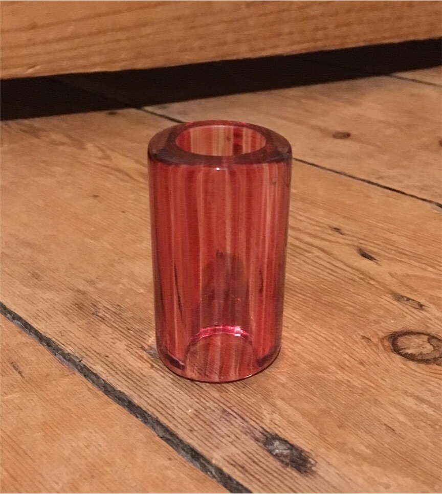 Diamond Bottlenecks ‘Ultimate’ glass guitar slide virtually new! in