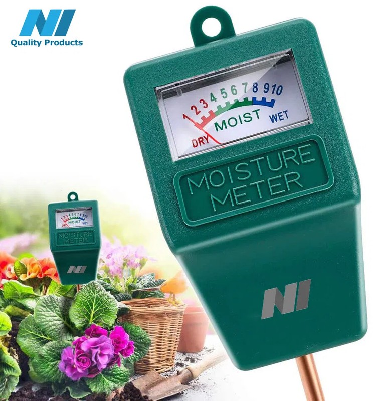 Moisture Meter, Plant Soil Moisture Meter Indoor & Outdoor, Hygrometer