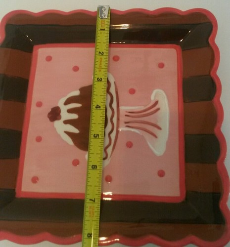 Cake plate or Wall decor ceramic cake plate 8