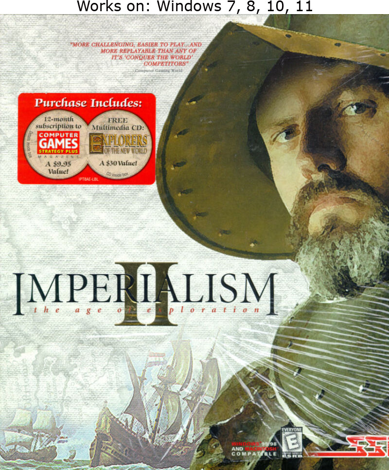 Imperialism II 2 The Age of Exploration PC Game Windows 7 8