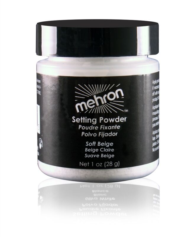MEHRON ULTRAFINE SETTING FIXING POWDER PROFESSIONAL STAGE FACE POWDER MAKEUP