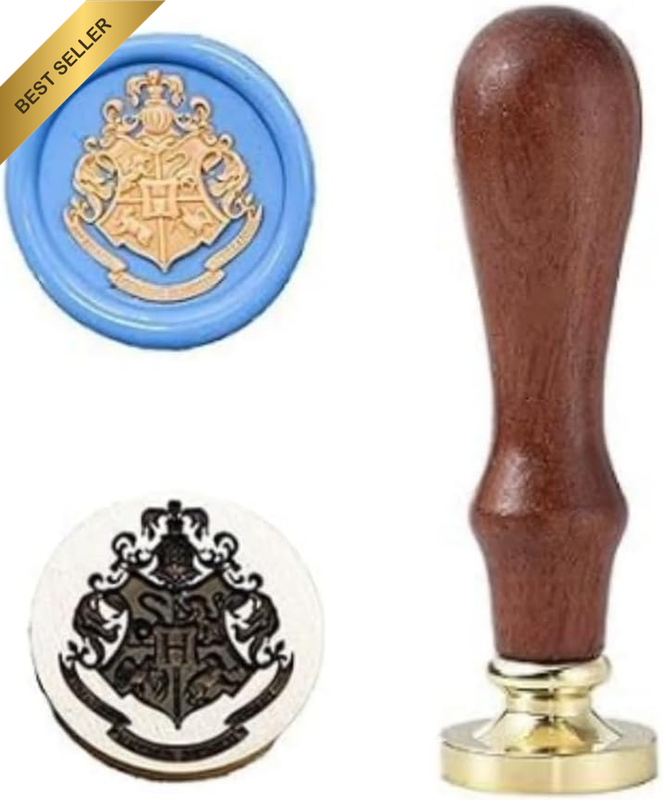 Wax Seal Stamp - round Wizarding Academy Sealing Wax Stamp, 1.18 Inch