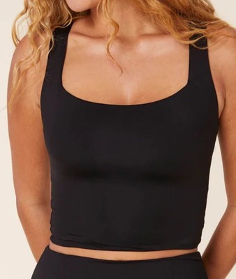 Andie Swim The Tank Black Size Large Tankini Style AT155