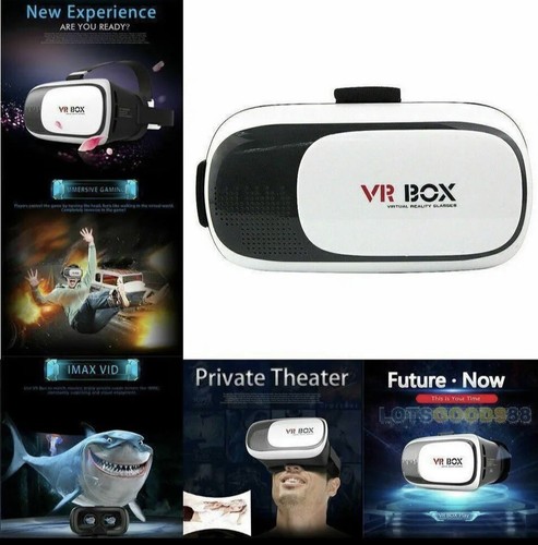 VR BOX Headset 2.0 Virtual Reality 3D Glasses Goggles for