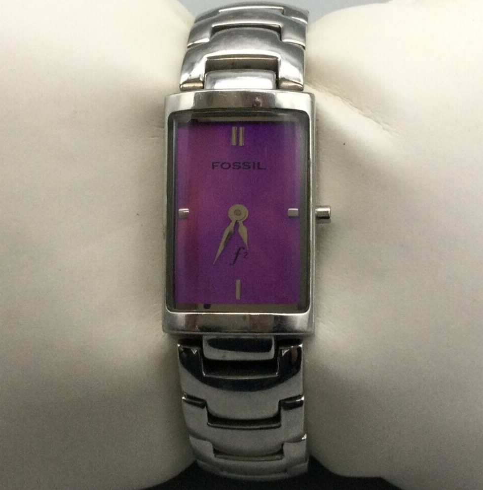 Purple watch fossil best sale
