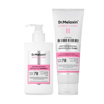[Dr.Melaxin] Bondex Protein Bonding Remodeling Clinic Line (Shampoo & Treatment)