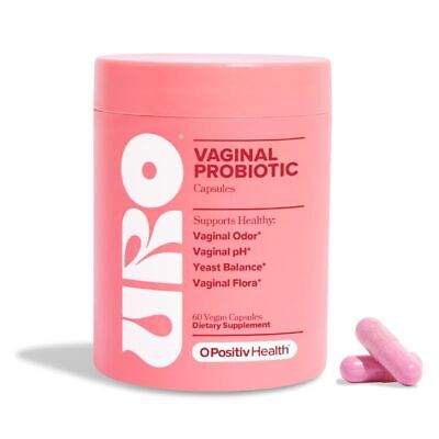 URO Vaginal Probiotics for Women pH Balance with Prebiotics & Lactobacillus B...