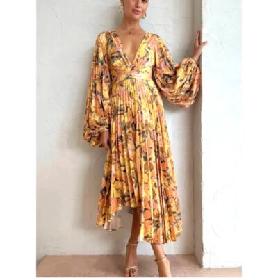 NWT Acler Palms Dress Kaleidoscope Floral