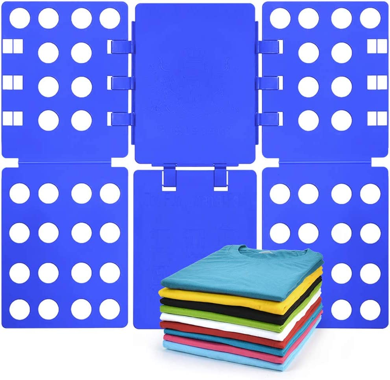 Geniusidea Shirt Folding Board T Shirt Folder for Adults Laundry Room Tough PP P