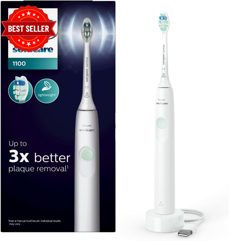 Sonicare 1100 Series Sonic Electric Toothbrush with 31,000 Brush Strokes per Min