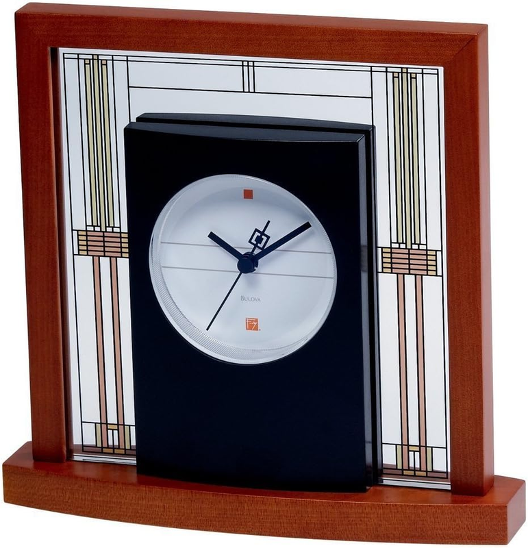 B7756 Willits Frank Lloyd Wright Table Clock | eBay