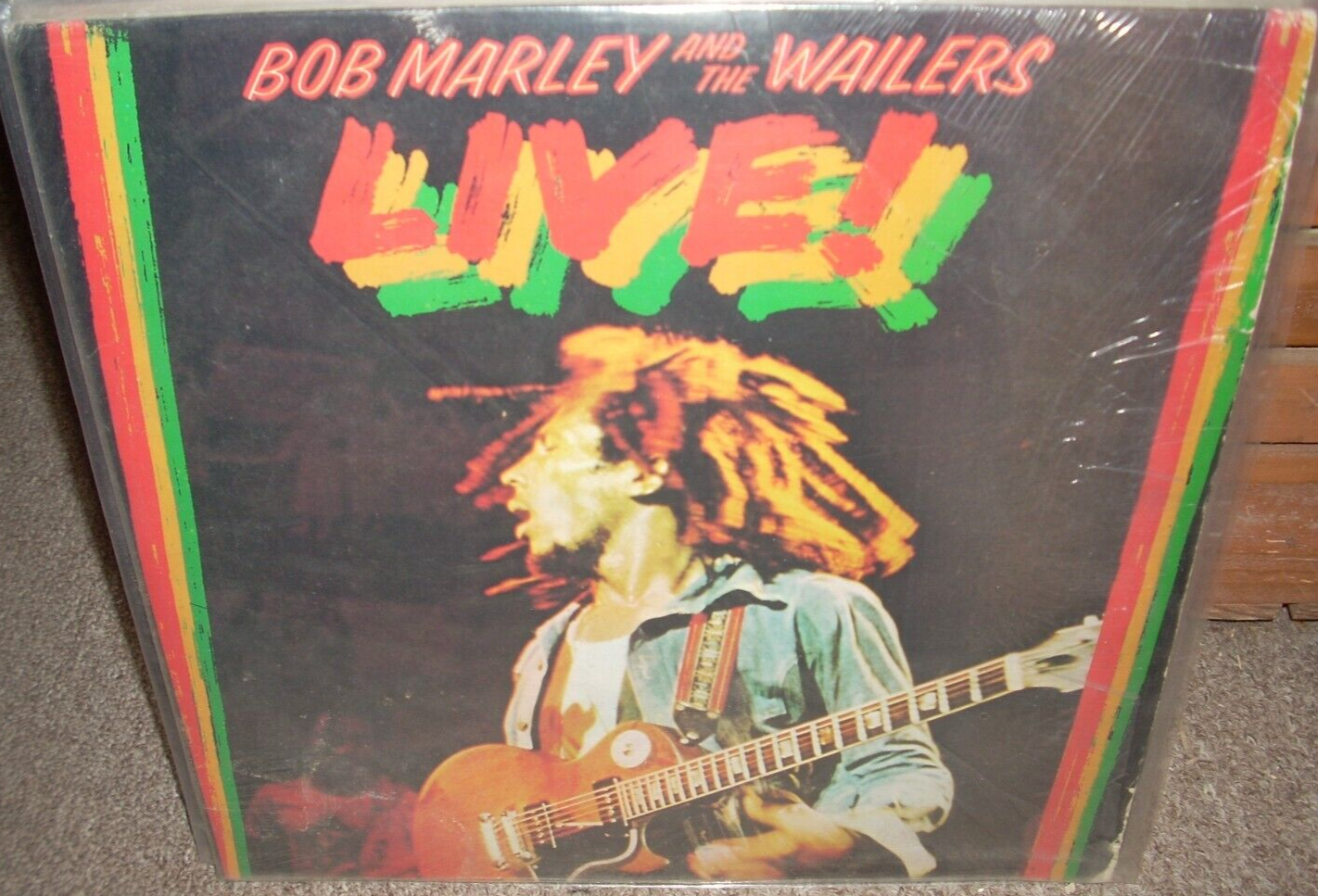【美品 】BOB MARLEY & THE WAILERS 7インチ BOB MARLEY & WAILERS live at lyceum london 1975 ( reggae