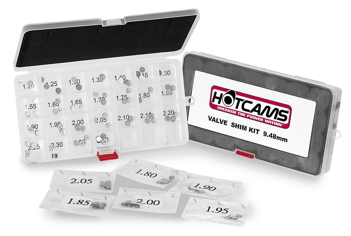しむ　0527 Hot Cams - HCSHIM32 - 13mm Complete Valve Shim Kit for sale