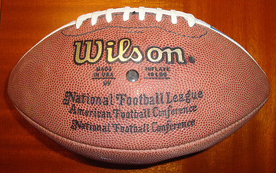 St. Louis Rams Game Used 'First Game Ever' Football 9/3/95 Kurt Warner L@@K