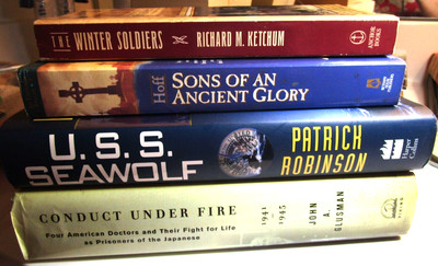 Books:U.S.S. SEAWOLF, Courage Under Fire, Sons of Ancient Glory, Winter Soldiers