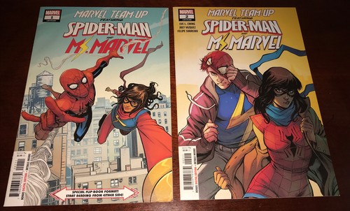 Marvel Team Up Spider-Man and Ms. Marvel #1 ,2 (-9.8) LGY