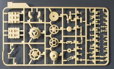 Meng 1/35 Scale King Tiger (Porsche Turret) - Parts Tree A from Kit No. TS-037