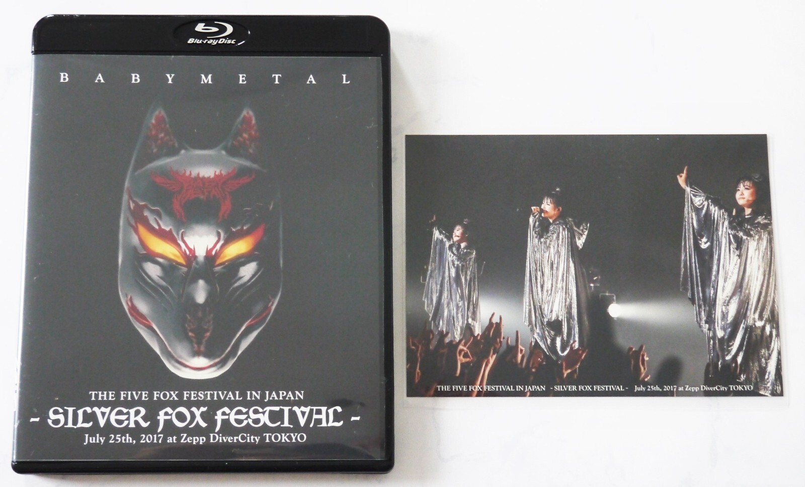 ミュージック Blu-ray BABYL SILVER FOX FESTIVAL BABYMETAL SILVER FOX FESTIVAL blu-ray The Five Fox Festival