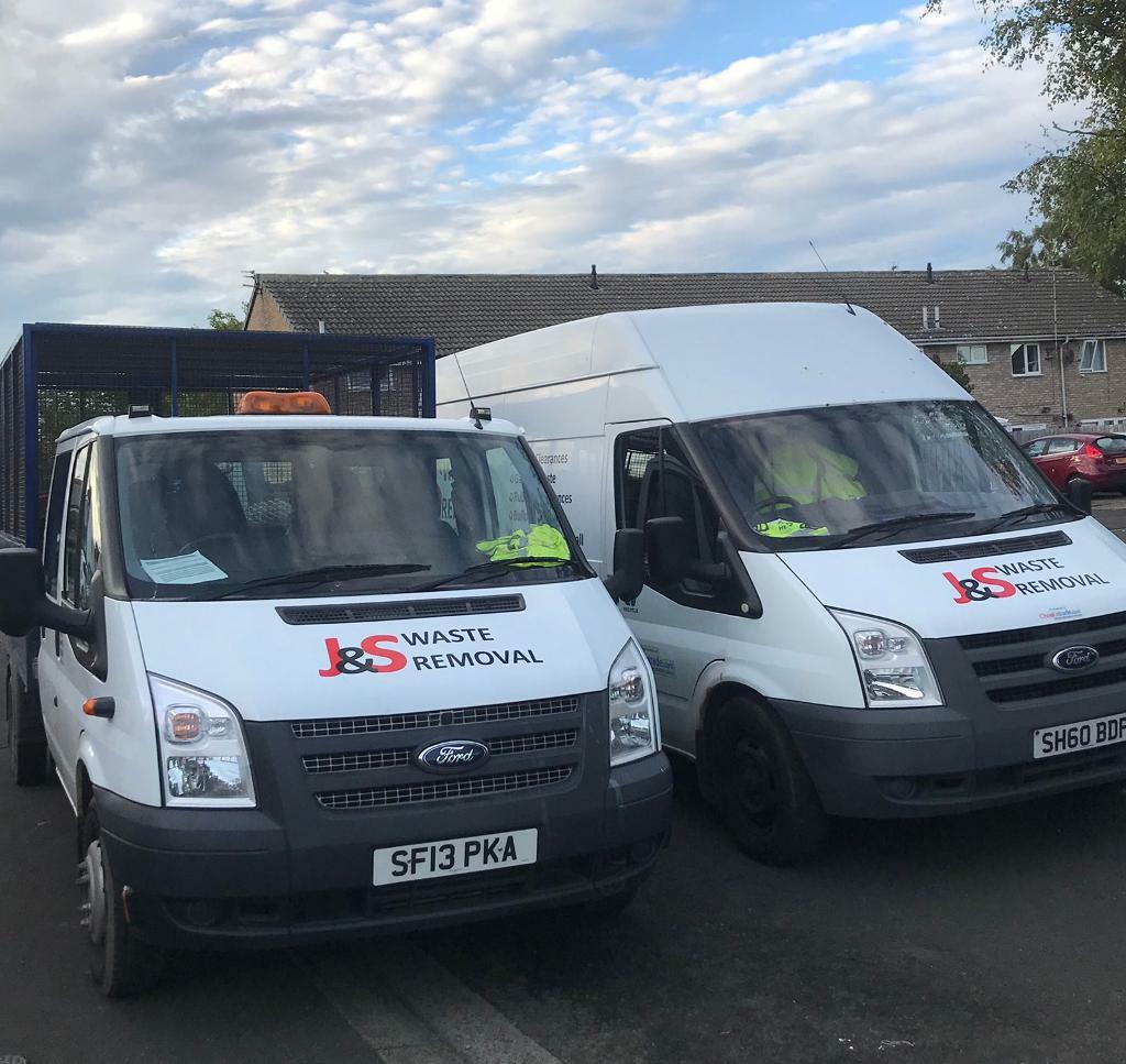 J&S Waste / rubbish removal / clearance man with a van /still working