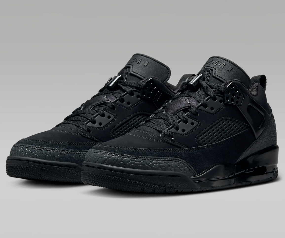 Pre-owned Jordan Spizike Low 'triple Black Cat'?men's Casual Basketball Shoes Sneakers