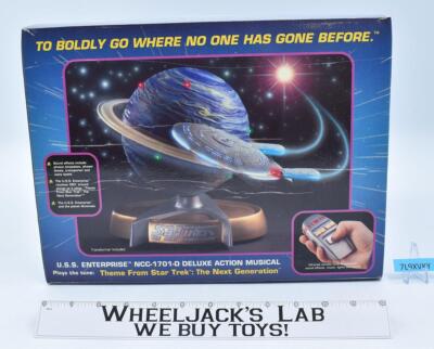 USS Enterprise Deluxe Action Vehicle Musical Star Trek Next Generation Enesco