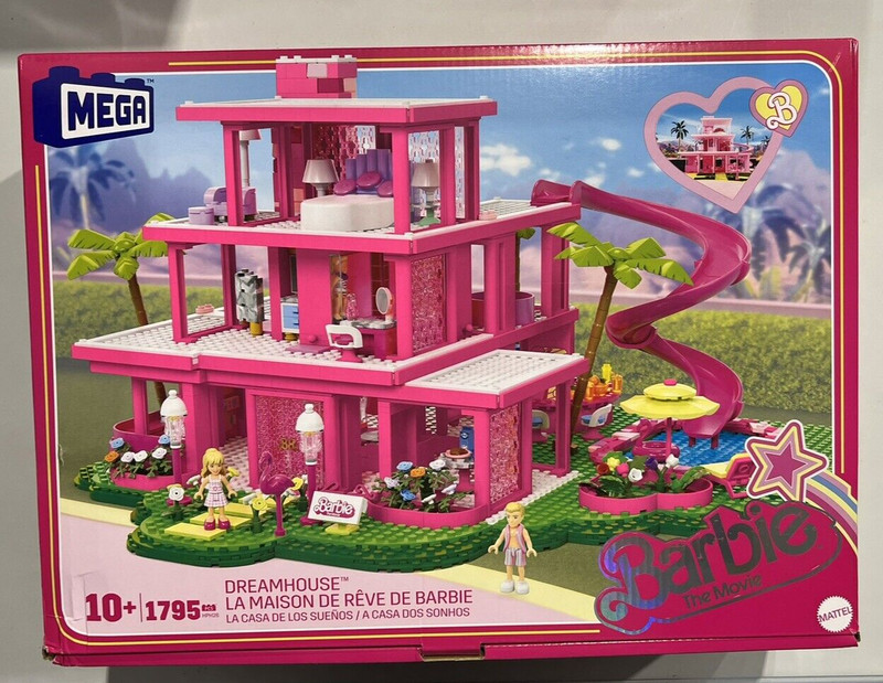 MEGA Barbie The Movie Replica Of The Iconic Dreamhouse Building