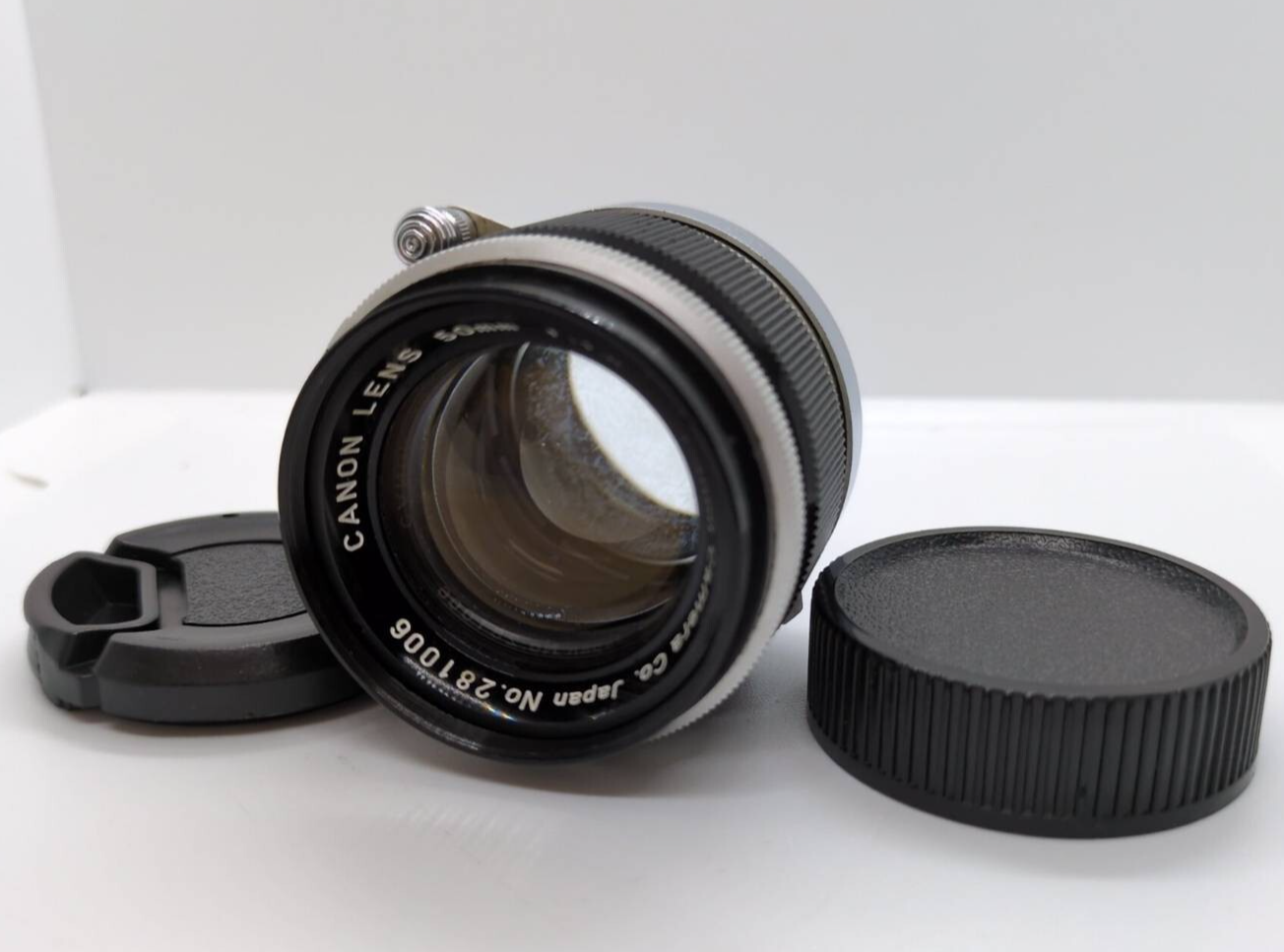 Exc+3] Canon 50mm f/1.8 II LTM L39 Leica Screw Mount from