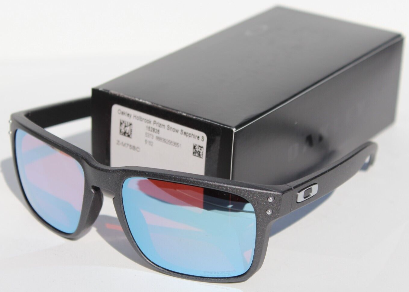 OAKLEY Holbrook Sunglasses Steel/Prizm Snow Sapphire OO9102 OAKLEY Holbrook Sunglasses Steel/Prizm Snow Sapphire OO9102
