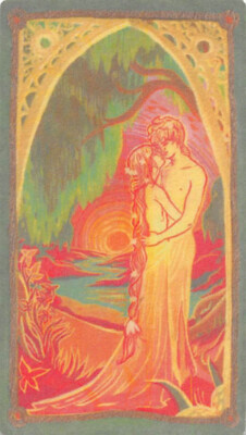 THE LOVERS ART CARD 2013 LEAF THE MORTAL INSTRUMENTS ''CITY OF BONES'' MINI