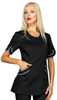 Isacco Casacca BABILONIA Manica Corta Camice Divisa Lavoro Sanitario Estetico