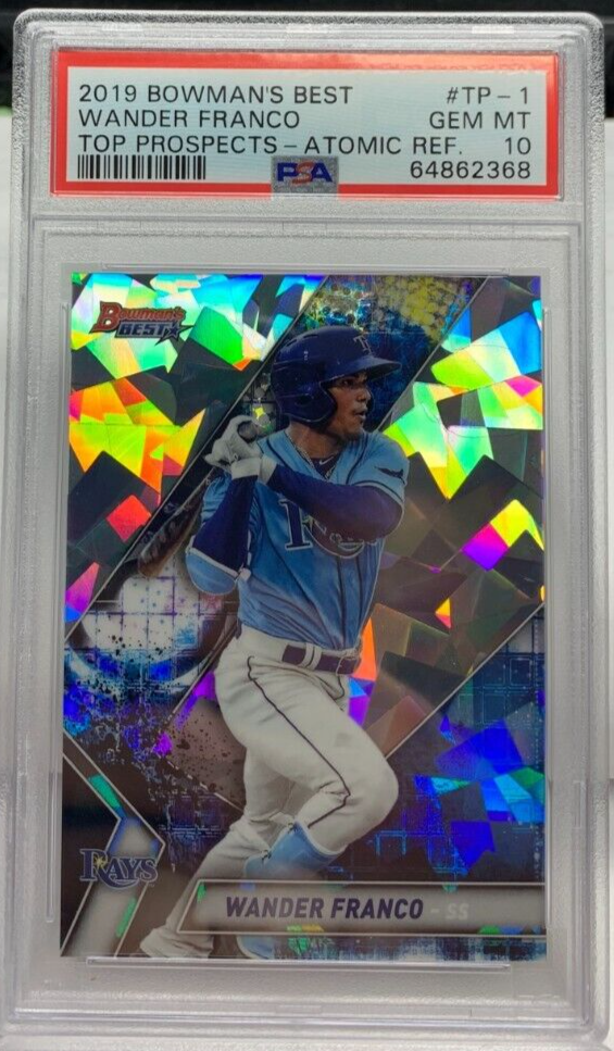 2019 Bowman's Best Atomic Wander Franco
