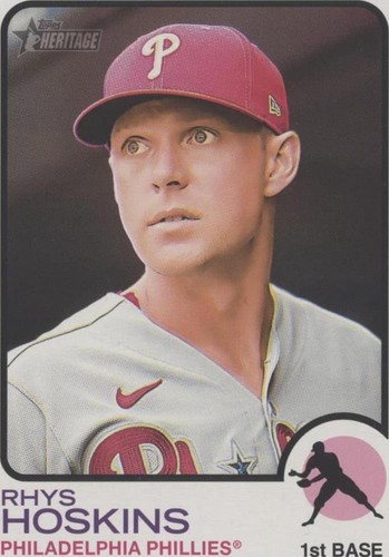 2022 Topps Heritage High Number - Rhys Hoskins #OB-RH