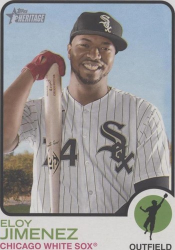2022 Topps Heritage - Eloy Jimenez #OB-EJ