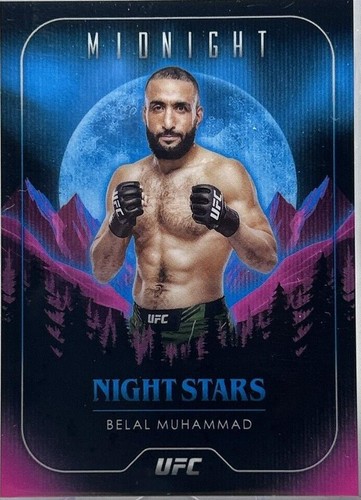 2024 Topps Midnight UFC - Belal Muhammad #NS-8