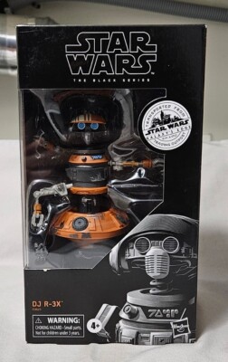 Star Wars The Black Series DJ R-3X Action Figure Galaxy's Edge Target Exclusive