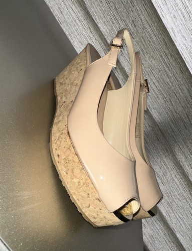 サンダル・ミュール Jimmy Choo Pixie Patent Leather Slingbacks Belinda Sling Back 70 | Black Patent Leather Slingbacks