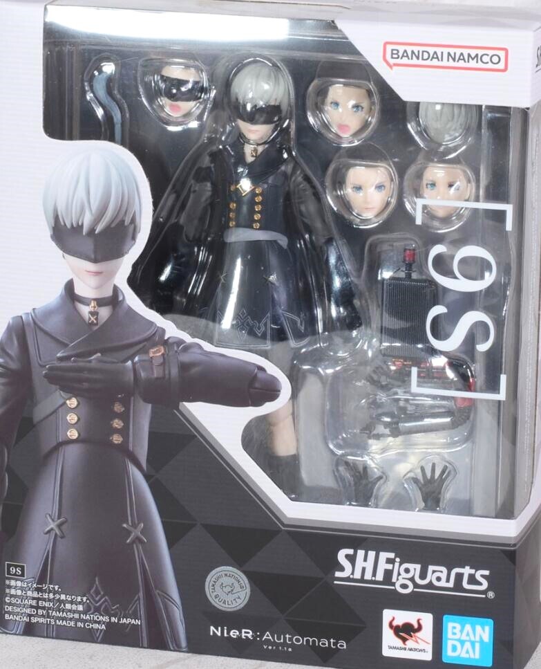 BANDAI - S.H.フィギュアーツ　『NieR:Automata Ver1.1a』 9S S.H.Figuarts 9S (NieR:Automata Ver1.1a) Action Figure BANDAI