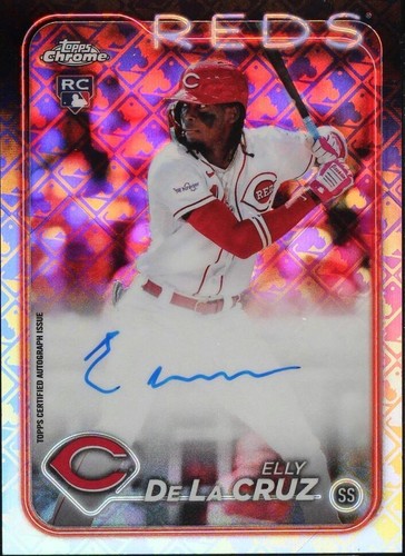 2024 Topps Chrome Logofractor Edition - Elly De La Cruz #RCA-ED