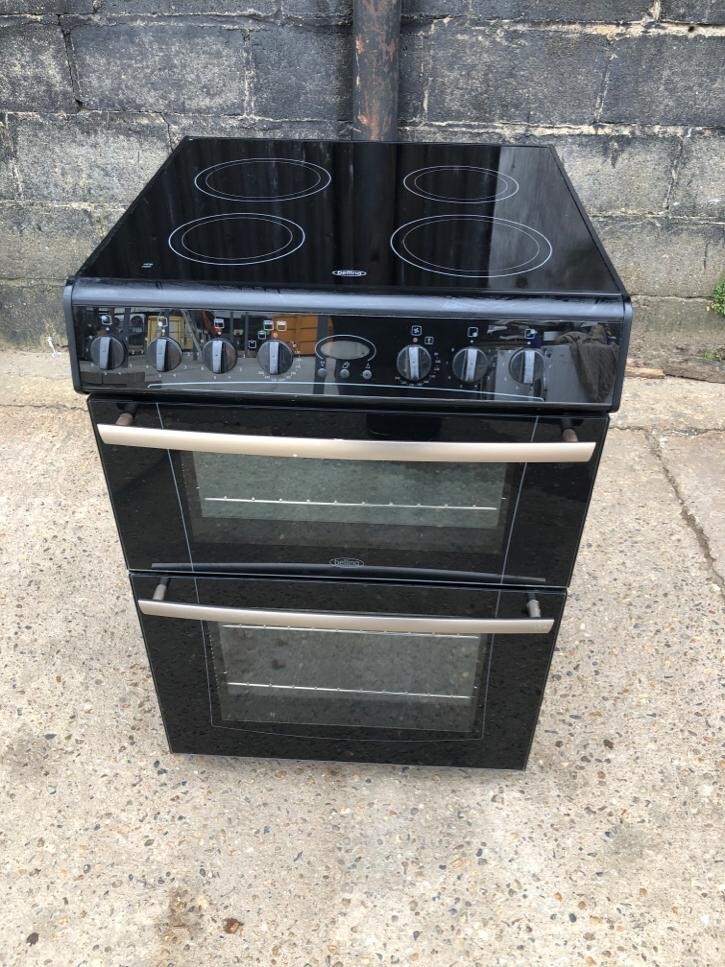 Belling E664 60cm Double Electric Cooker in Black 6809 in Ipswich, Suffolk Gumtree