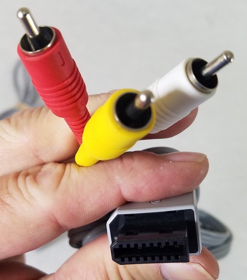 Original Nintendo Wii RVL-002 AC Adapter Power Supply - used - Bonus Video Cable